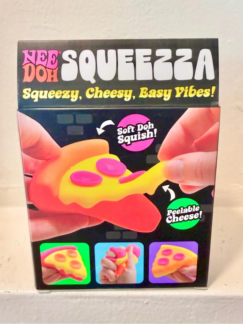 AUTHENTIC Schylling Needoh NEE DOH SQUEEZZA Pizza!